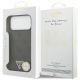 8. Etui Guess Leather 4G Triangle Strass MagSafe na iPhone 17 Pro Max - czarne
