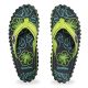 5. Japonki Gumbies Islander Flip-Flops Lime Hibiscus GU-FFISL148