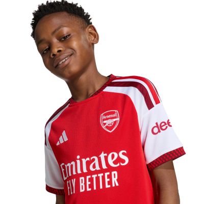 7. Koszulka dla dzieci adidas Arsenal FC 26/27 Home Jersey czerwona KB9947