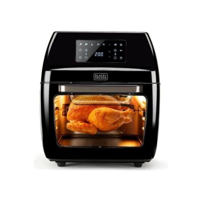 4. Frytkownica z piekarnikiem Black+Decker Air Fryer BXAFO1200E (1700W)