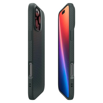 6. Etui Spigen Liquid Air na iPhone 16 Pro Max - zielone