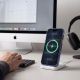 8. Etui Tech-Protect MagAir Stand MagSafe CC na iPhone 18 Pro Max / 17 Pro Max - granatowy matowy