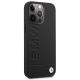 4. Etui BMW Signature Logo Imprint MagSafe na iPhone 14 Pro - czarne