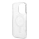 7. Etui Guess Marble MagSafe na iPhone 14 Pro + ładowarka indukcyjna - czarne