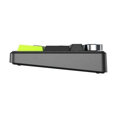 4. Klawiatura gasket F99 Pro Black+Gray+Green GrayWood switch RGB AULA