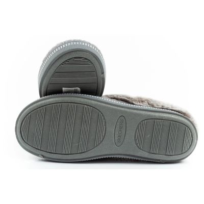 9. Skechers kapcie damskie Cozy Campfire laczki ocieplane modne
