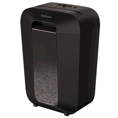 2. Niszczarka Fellowes LX70, 4407501 kolor czarny, 18 litrów, Niszczy jednorazowo do 11 kartek A4 (70g) na ścinki 4×40 mm (P-4/T-4), Blokada Safety Lock