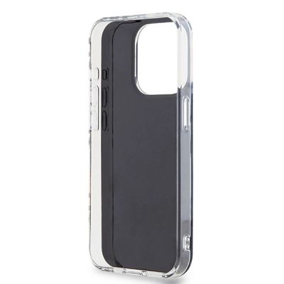 7. Etui DKNY IML Checkered Mono Pattern na iPhone 15 Pro Max - czarne