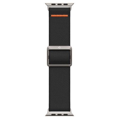 12. Pasek Spigen Fit Lite Ultra na Apple Watch 4/5/6/7/8/9/SE/Ultra (42/44/45/49 mm) - czarny