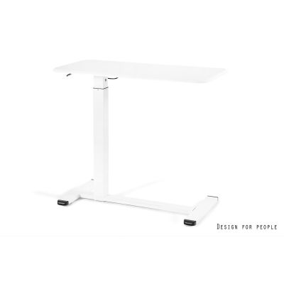 4. Biurko/Stolik z regulowaną wys. LAPTOP DESK biały
