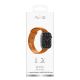 11. Pasek Puro Icon na Apple Watch 44/45/46/49mm - pomarańczowy