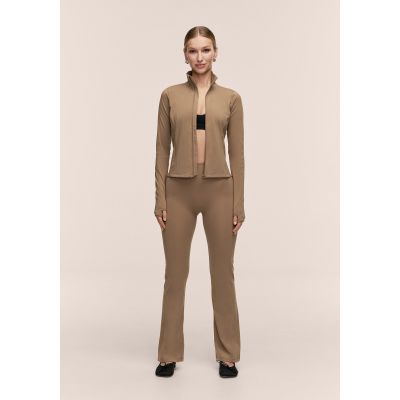 6. Kurtka damska CASALL Soft Touch Zip Jacket kolor zielony