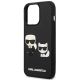 6. Etui Karl Lagerfeld Karl&Choupette Ikonik 3D na iPhone 13 Pro / iPhone 13 - czarne