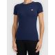 T-shirt slim z kolekcji basic damski 4F 4FWMM00TTSHF3306-31S