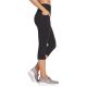 3. Skechers Go Walk High Waisted Capri Short W2CP2-BLK Czarne XS