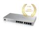 6. Switch Zyxel GS1008-HP 8p PoE (PoE+: 8) 60W Unmanaged Gigabit