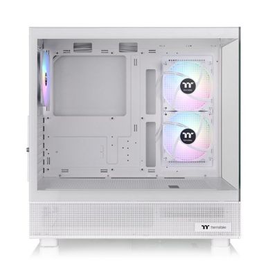 4. Obudowa THERMALTAKE View 270 Plus TG ARGB Mid Tower E-ATX Gehäuse z oknem, kolor biały