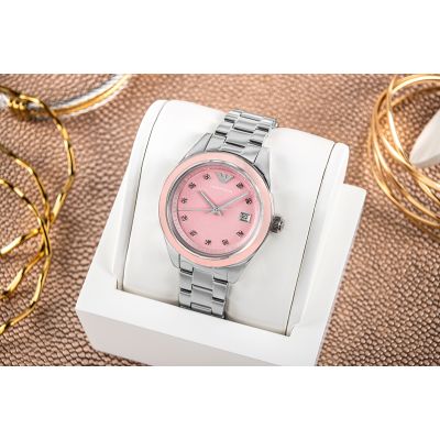 5. Zegarek Damski EMPORIO ARMANI Leo AR11546 + BOX