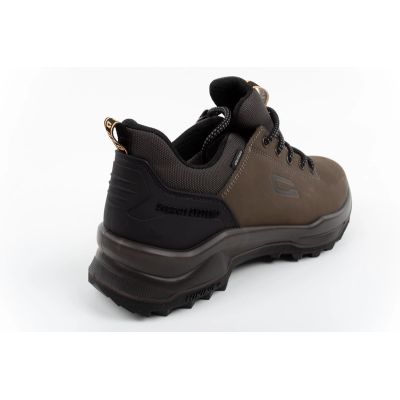 4. Grisport buty męskie trekkingowe 480T Verde Scuro skórzane Gritex outdoor