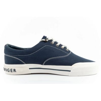 4. Tommy Hilfiger buty sportowe męskie trampki modne wygodne granatowe