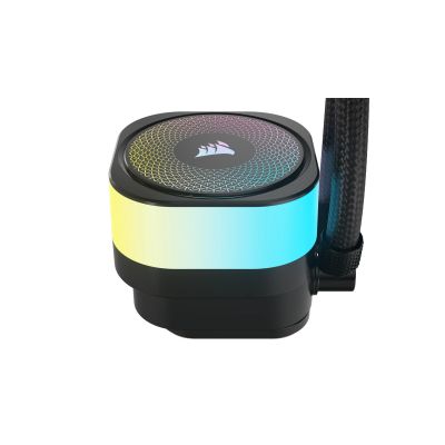 3. Corsair iCUE LINK TITAN RX RGB Procesor Chłodnica cieczy all-in-one 12 cm Czarny 1 szt.