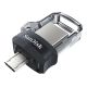 11. Pendrive SanDisk Ultra Dual Drive M3.0 SDDD3-032G-G46 (32GB; microUSB, USB 3.0; kolor szary)