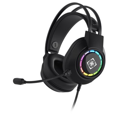2. Deltaco Gaming GAM-168 słuchawki/zestaw słuchawkowy Przewodowa Opaska na głowę USB Typu-A Czarny