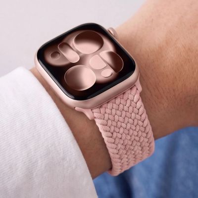 12. Pasek Tech-Protect Nylonmag na Apple Watch 4 / 5 / 6 / 7 / 8 / 9 / SE (38 / 40 / 41 mm) - różowy