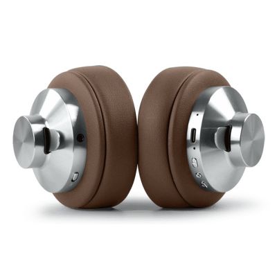6. Muse M-298 SBR słuchawki/zestaw słuchawkowy Przewodowy i Bezprzewodowy Opaska na głowę Połączenia/muzyka Bluetooth Brązowy, Srebrny