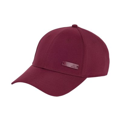 Czapka z daszkiem adidas Lightweight Cap Metal bordowa KT4706