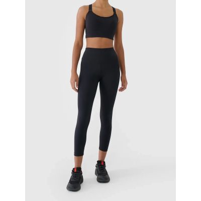 15. Legginsy 7/8 z wysokim stanem i wykończeniem szybkoschnącym damskie 4F 4FWAW26TFTIF489-20S