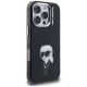 4. Etui Karl Lagerfeld IML Aquarelle Karl & Logo na iPhone 16 Pro - czarne