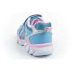 5. Leomil buty sportowe dziecięce sneakersy Stitch lekkie na rzep LED niebieskie