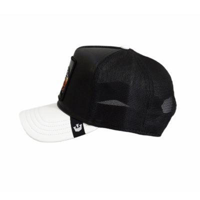 4. Czapka z daszkiem Goorin Bros. Mamba Shleather Snake Trucker - 101-1831-BLK