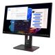 43. Monitor Lenovo ThinkVision T27UD-40 z systemami ochrony przed włamaniem (IPS), 27", godz. 16:9, 60 Hz, 4 ms, 3840 x 2160 pikseli, 350 cd/m2, Ilość portów HDMI: 1, Zaćmienie, Gwarancja 36 miesięcy