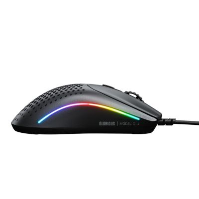4. Glorious Gaming Model O 2 Mini Gaming Maus RGB - schwarz