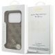 8. Etui Guess 4G Small Classic Logo MagSafe na iPhone 17 Pro - brązowe