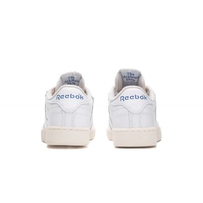 3. Buty sportowe męskie Reebok Club C 85 Vintage Cloud White Chalk sneakersy skórzane białe (100007875)