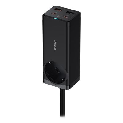5. Baseus PSZM000901 adapter zasilający/ inwentor Wewnętrzna 65 W Czarny