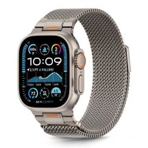 Bransoleta Tech-Protect Milano Vanguard na Apple Watch (44 / 45 / 46 / 49 mm) - tytanowa