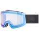 Uvex 5506812330 gogle do sportów zimowych Niebieski Unisex Cylindryczna (płaska) soczewka