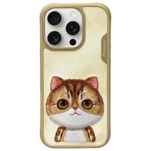 Etui Nimmy Big Eyed Pet 2.0 Cat na iPhone 16 Pro Max - zielone
