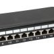 5. Wyposażenie 19-calowy panel krosowy 24xRJ45 Cat6 FTP 1U 250MHz RAL9005