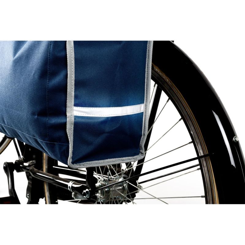 43. TORBA SAKWA ROWEROWA NA ZAKUPY TYLNIA BAGAŻNIK 20L DUNLOP