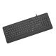 3. GEMBIRD PRZEWODOWA KLAWIATURA MULTIMEDIALNA SLIM 5 KLAWISZY HOTKEYS, RU LAYOUT, CZARNA