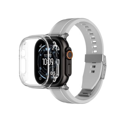 Etui ochronne AMAZINGTHING Minimal na Apple Watch UItra 3 49 mm - przezroczyste