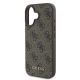 4. Etui Guess 4G Classic na iPhone 16 - brązowe