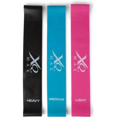 18. ZESTAW 3 GUM TAŚM DO ĆWICZEŃ STRETCH BAND XQMAX