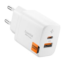 Ładowarka sieciowa Spigen Essential EE202EU 20W - biała