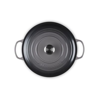 4. Roaster Le Creuset Signature Gourmet okrągły 30cm wiśniowy czerwony